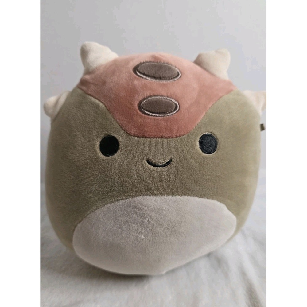 Squishmallows Newbie Animal Squad 8" Ainhoca the Armored Dinosaur Plush Doll Toy
